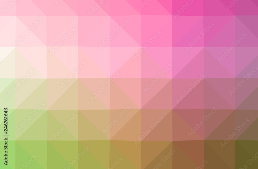 Illustration of abstract Pink, Yellow horizontal low poly background. Beautiful polygon design pattern. Illustration of abstract Pink, Yellow horizontal low poly background. Beautiful polygon design pattern.