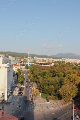 View from the White Tower of Thessaloniki Greece photo