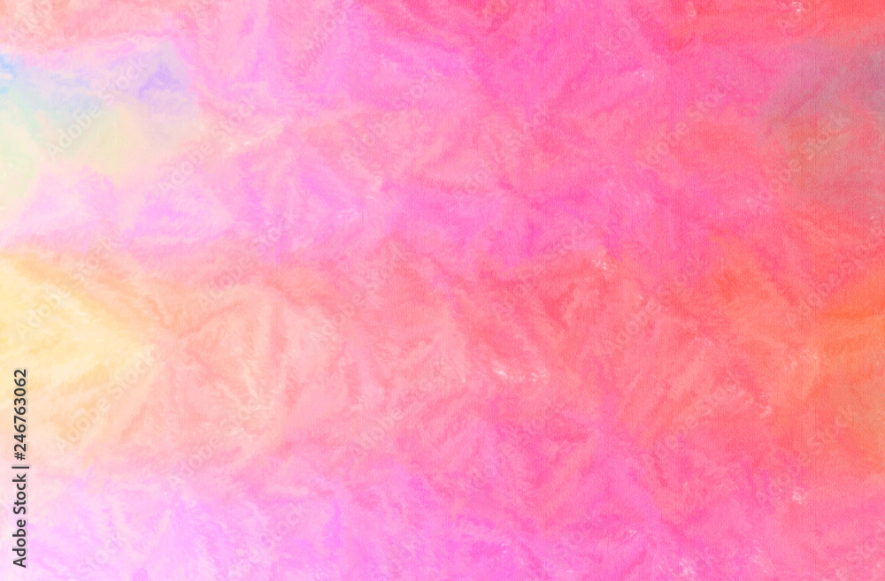 Fototapeta premium Abstract illustration of pink Wax Crayon background