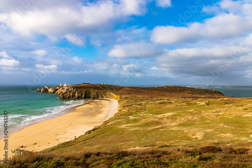 Canvas Print Bretagne - Strand - Felsen - Küste