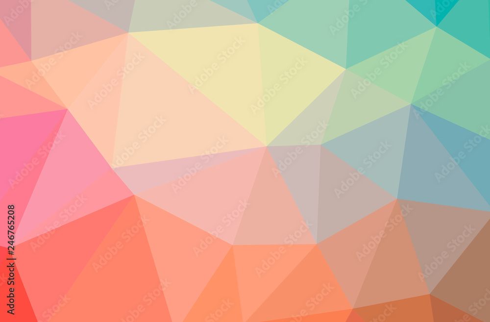 Illustration of abstract Orange, Pink, Red horizontal low poly background. Beautiful polygon design pattern. Illustration of abstract Orange, Pink, Red horizontal low poly background. Beautiful polygon design pattern.