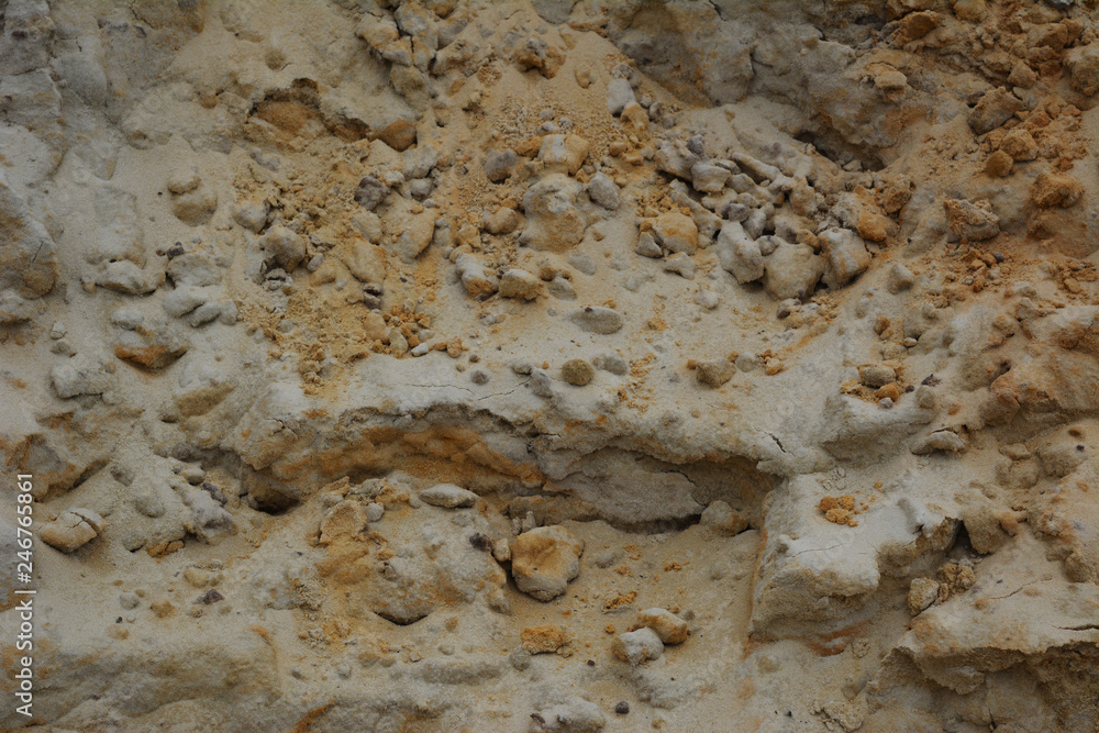 Sand texture from pile with grit and small stones. Sand texture from pile with grit and small stones.