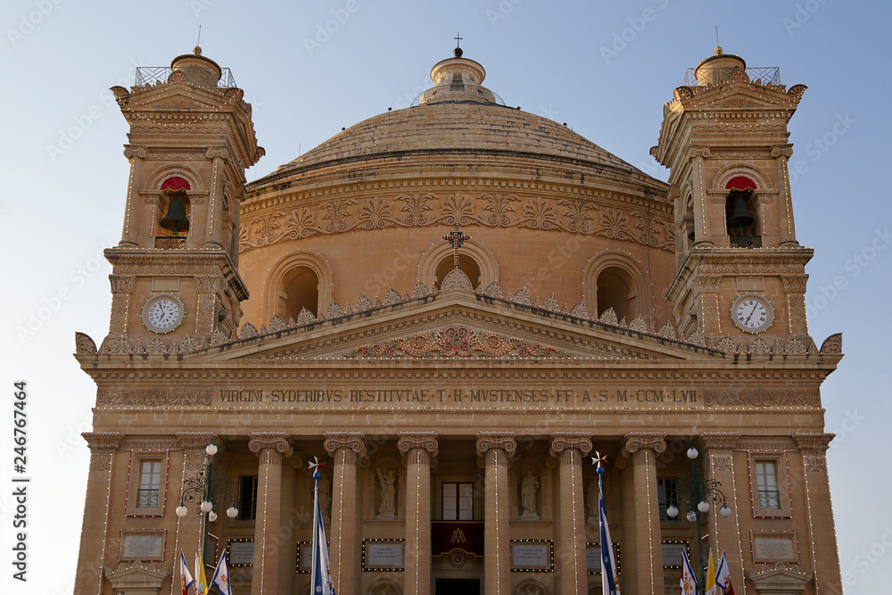 Church of the Assumption of Our Lady, commonly known as the Rotunda of Mosta, Malta