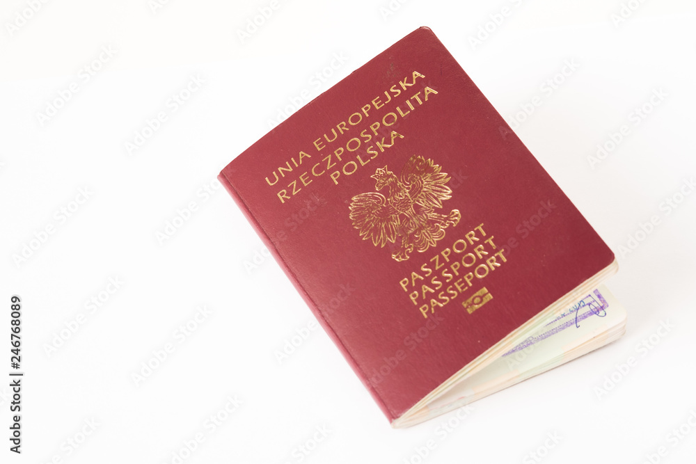 paszport polska - obrazy, fototapety, plakaty 