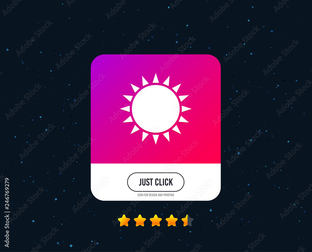 Sun icon Sun icon