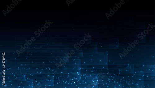 Abstract tech background. Futuristic technology interface