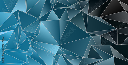 Triangular 3d, modern background