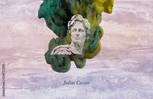 Foto Roman Emperor Julius Caesar