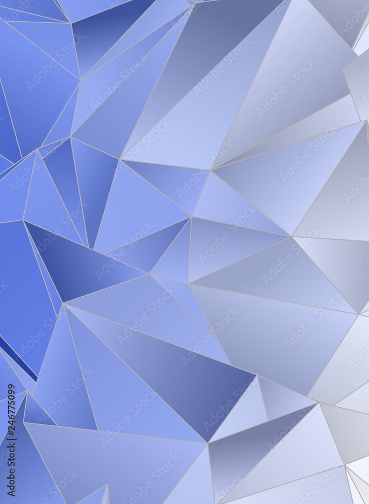 Abstract Low-Poly triangular modern background Abstract Low-Poly triangular modern background