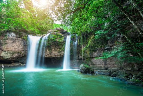 Haew Suwat Waterfall at Khao Yai National Park, Thailand © totojang1977