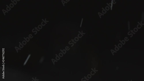 Wallpaper Mural falling snow on black background Torontodigital.ca