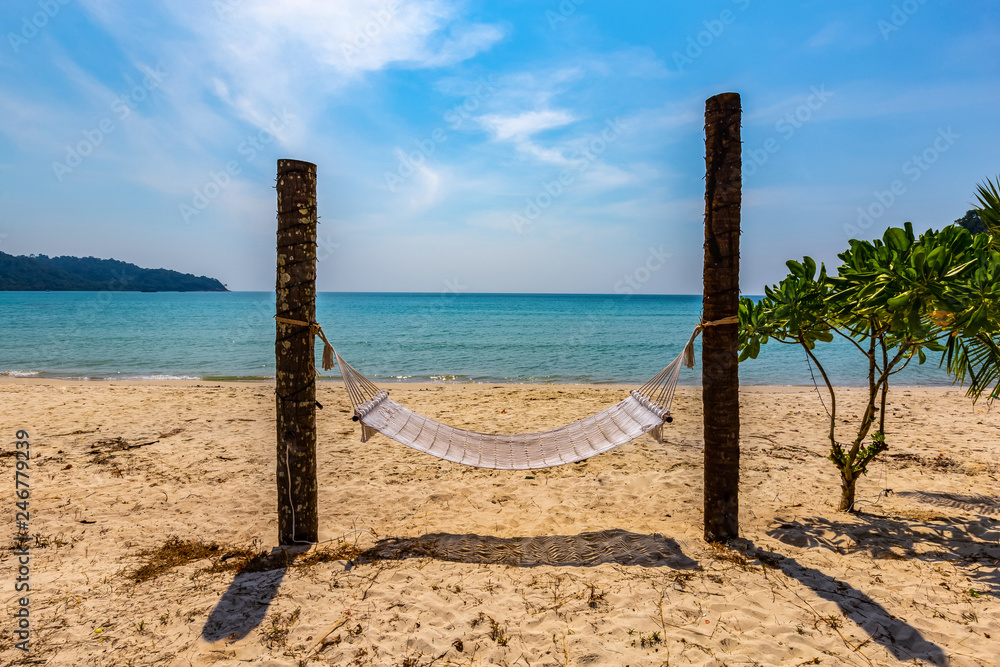 Obraz premium Overview of the first trip to Kood Island (Koh Kood) Located in the eastern part of Thailand, it's very beautiful