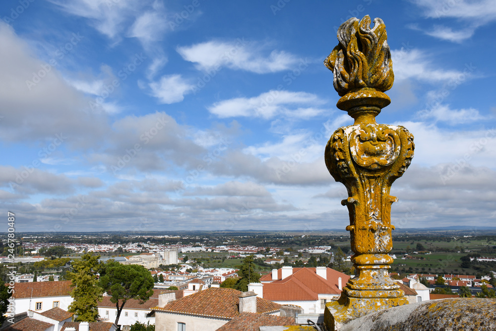 Obraz premium Evora, monastère et cathédrale
