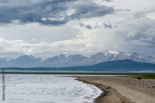 Shore of Lake Hovsgol  Mongolia