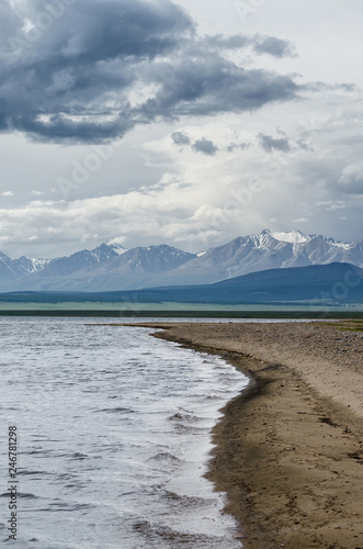 Shore of Lake Hovsgol, Mongolia