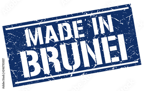 made in Brunei stamp