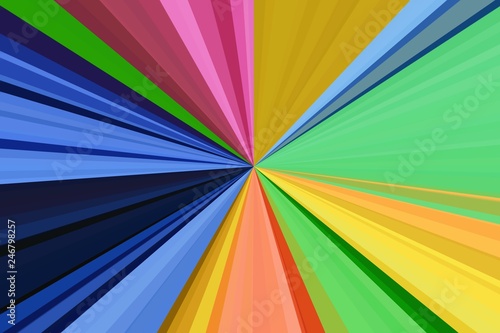 background rainbow colorful light abstract. ray zoom.