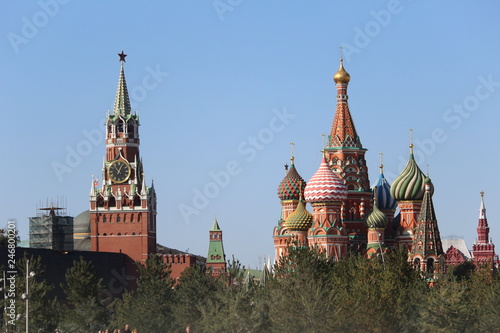 Photography kremlin in moscow
