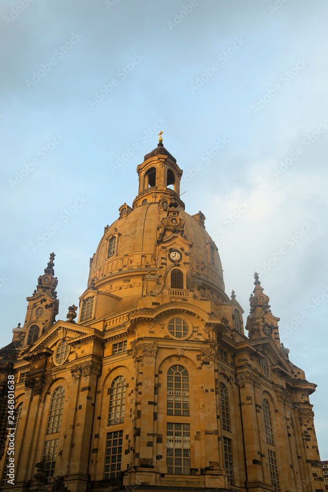 Church of Our Lady, or Frauenkirche in Dresden