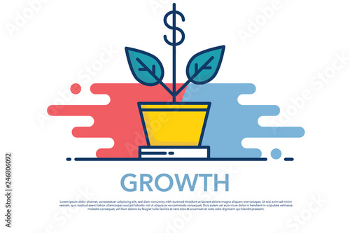 GROWTH ICON CONCEPT