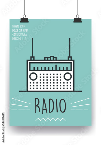 RADIO ICON CONCEPT