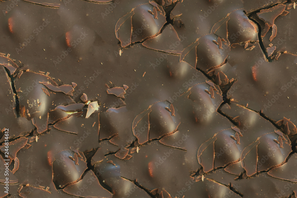seamless texture, chocolate with nuts broken ,macro seamless texture, chocolate with nuts broken ,macro
