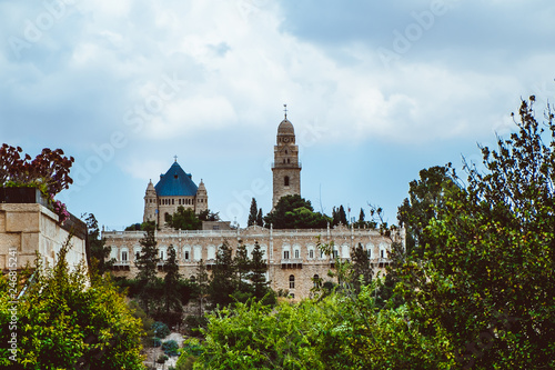 View of the Temple Mount in Jerusalem - Israel