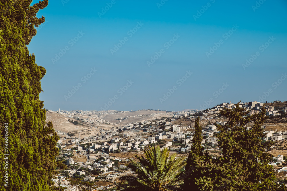 View of the Temple Mount in Jerusalem - Israel View of the Temple Mount in Jerusalem - Israel