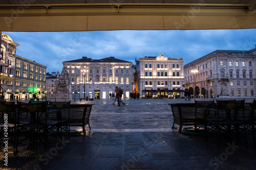 Piazza unità d'italia, main square of Trieste