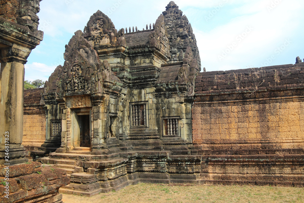 Naklejka premium temple d'Angkor Thom au Cambodge