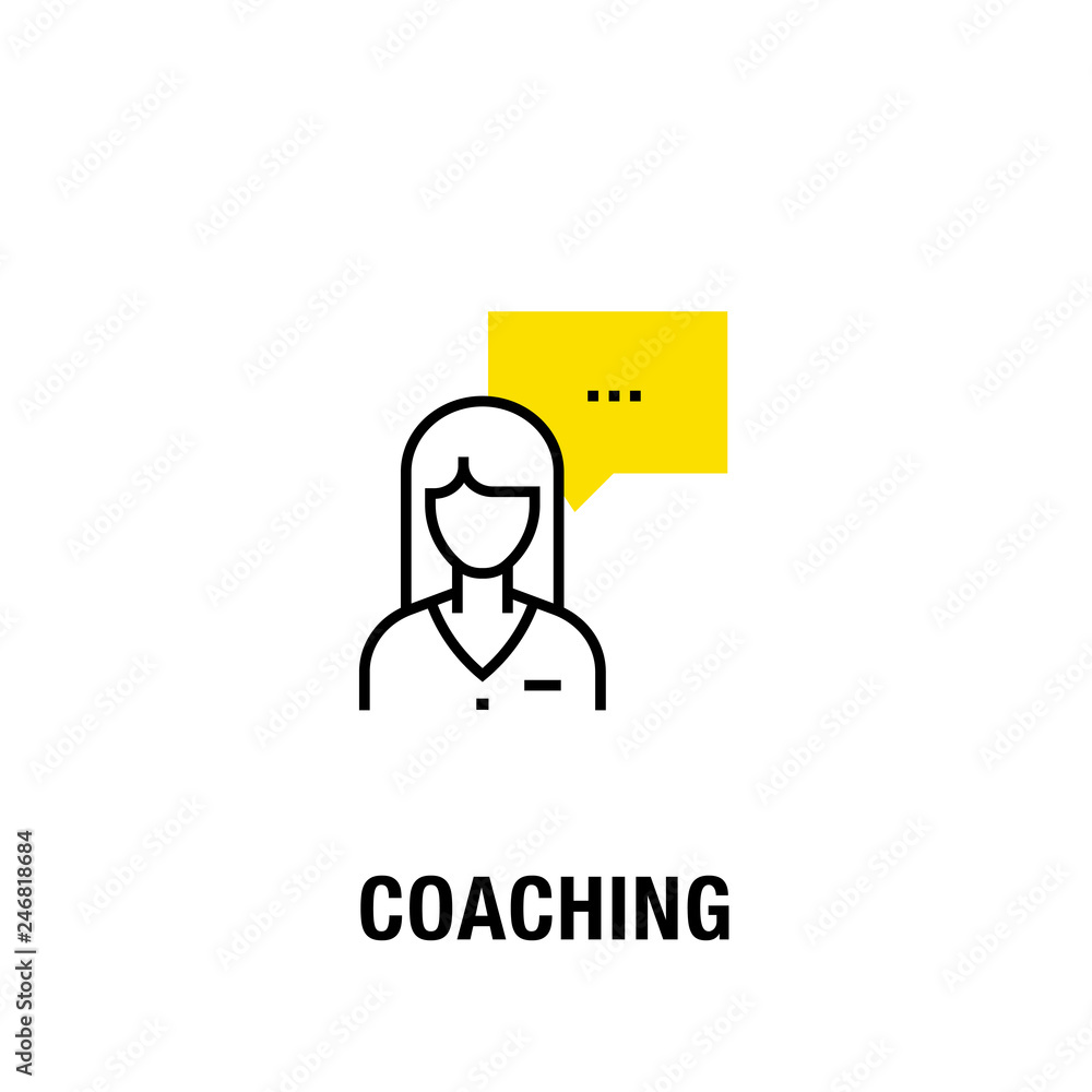 COACHING ICON CONCEPT COACHING ICON CONCEPT