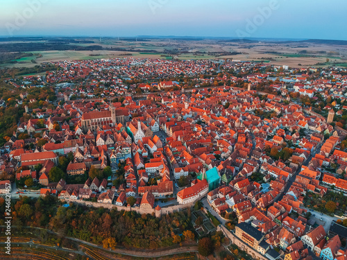 Obraz na płótnie Rothenburg ob der Tauber w salonie