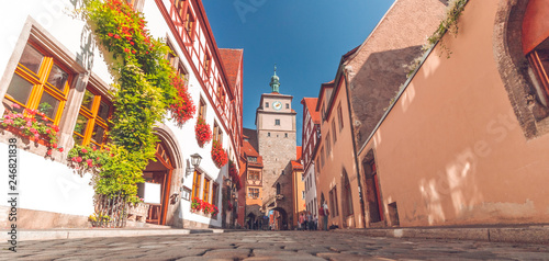 Obraz na płótnie Rothenburg ob der Tauber w salonie