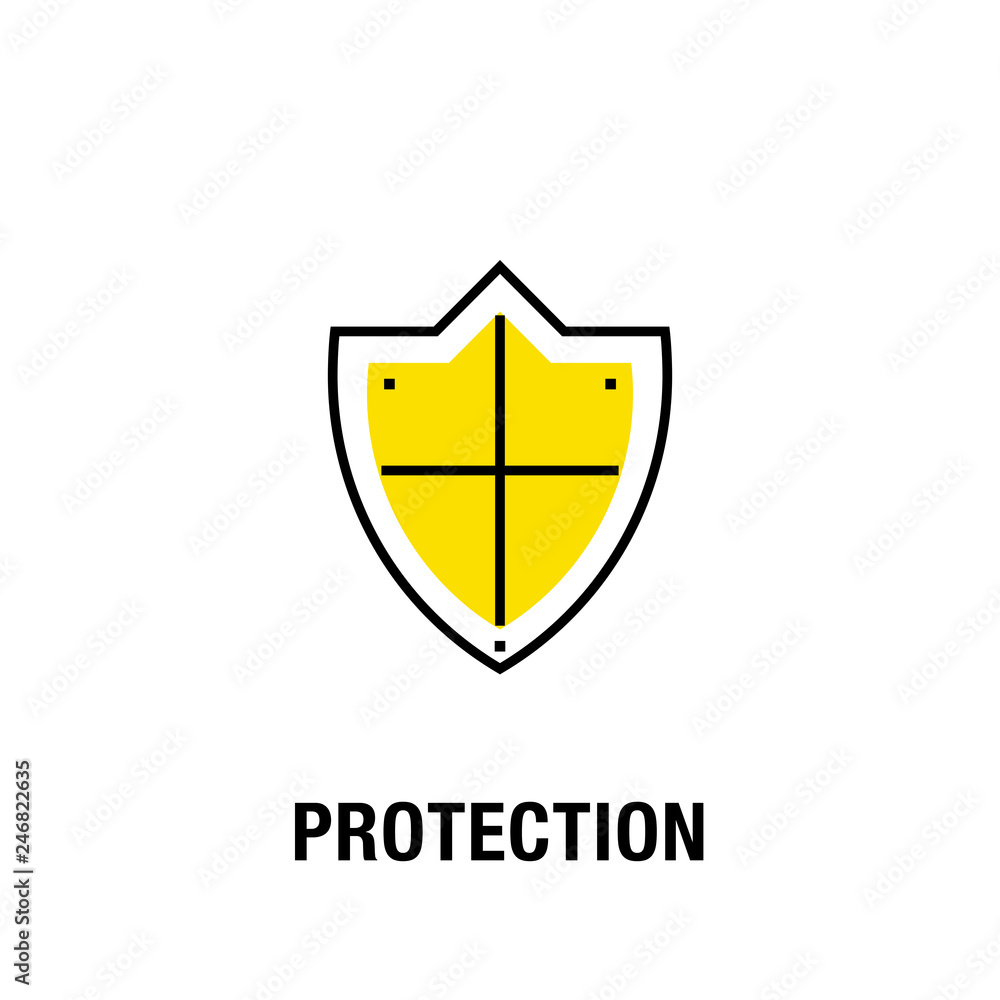 PROTECTION ICON CONCEPT PROTECTION ICON CONCEPT