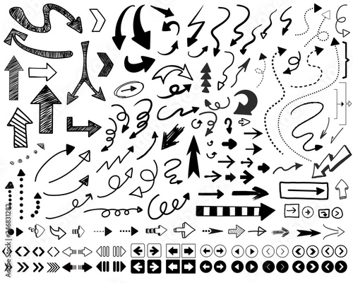 手書き矢印セット