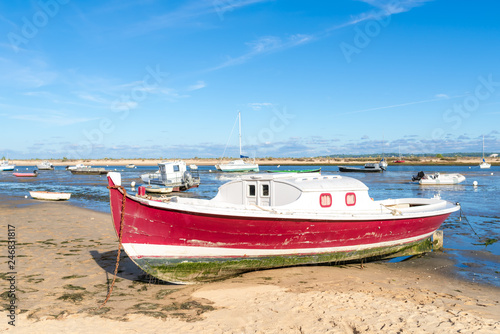 CAP FERRET  Bassin d Arcachon  France   une  pinasse  traditionnelle