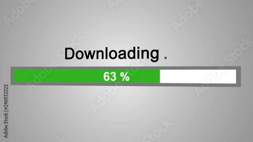 Download Process Animation on Gray Background photo