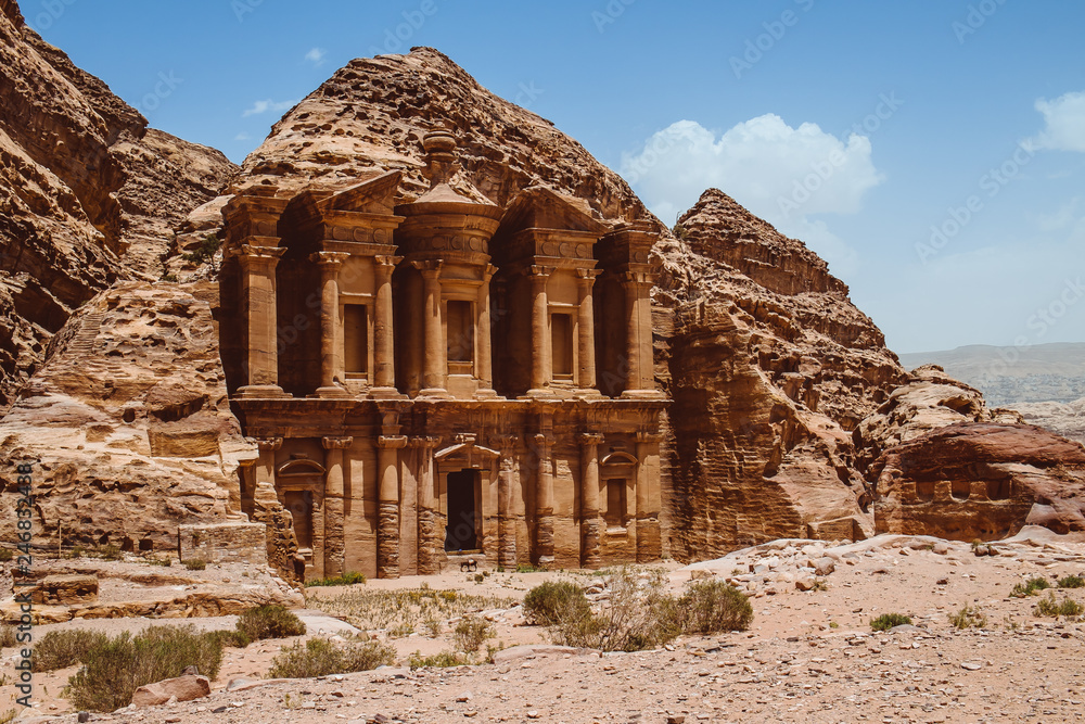 Ad Deir, The Monastery Temple of Petra, Jordan
