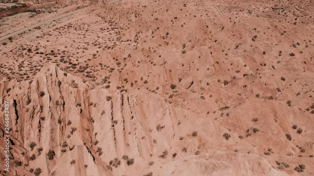 Aerial, Valle Encantado, Argentina - cine version Aerial, Valle Encantado, Argentina - cine version