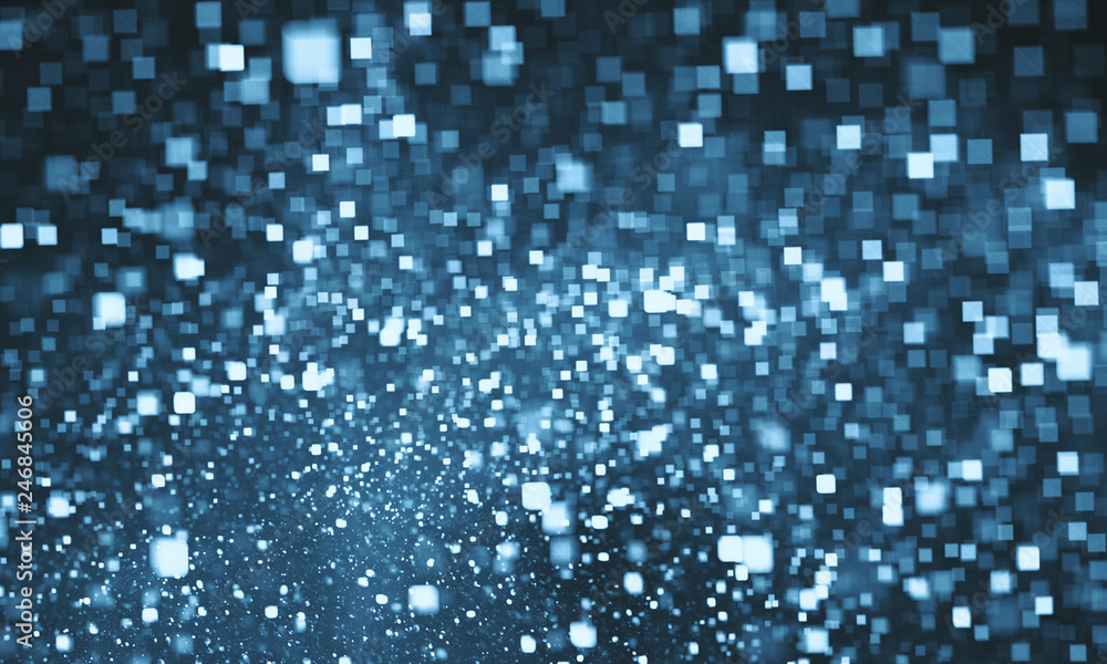 Abstract square bokeh. Beautiful background for art projects, business, template, banners Abstract square bokeh. Beautiful background for art projects, business, template, banners