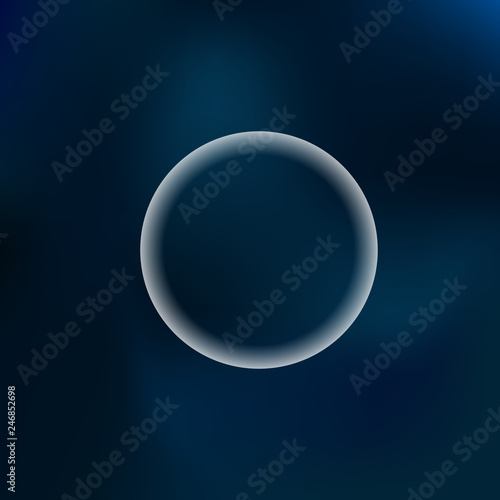 Glow light effect. Vector illustration.