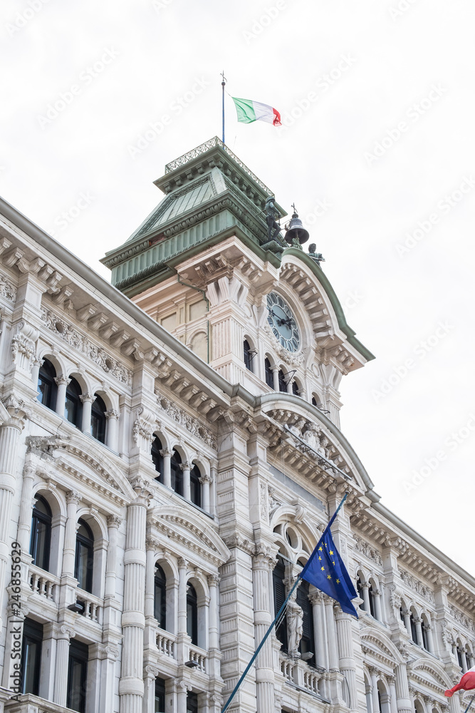 Trieste City Hall in Italy