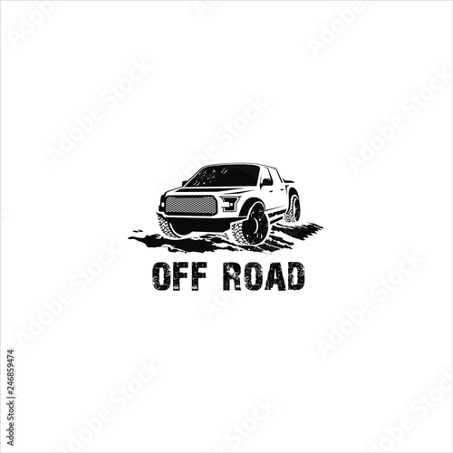 off road logo vector