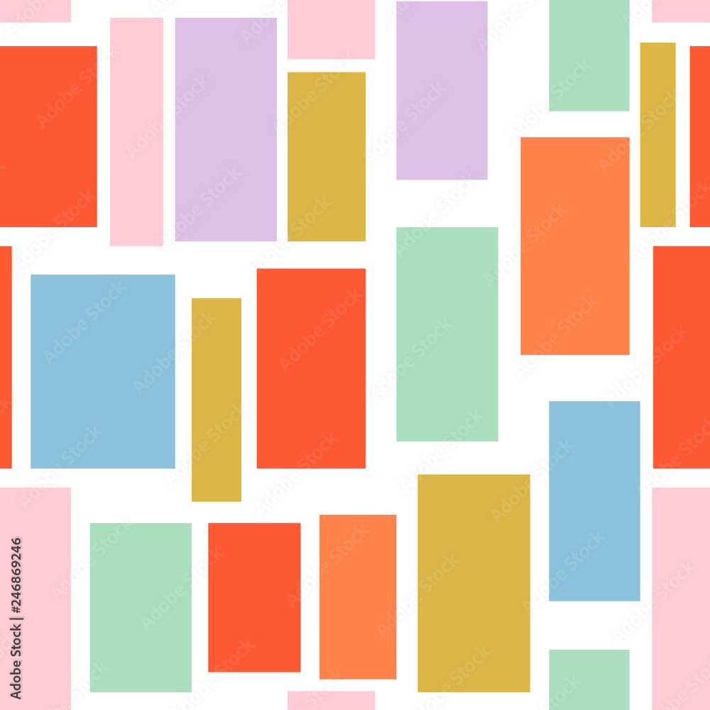 Messy seamless abstract background with squares. Infinity geometric pattern. Vector illustration. Messy seamless abstract background with squares. Infinity geometric pattern. Vector illustration.