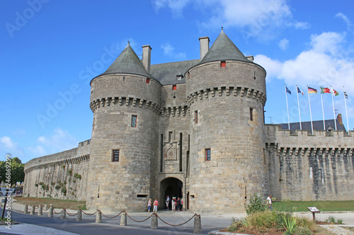 Canvas Print St Michael's gate,Guerande , France