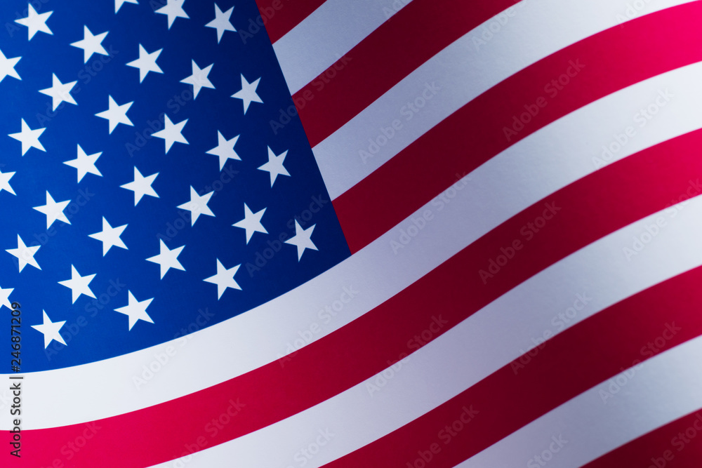 Fototapeta premium Flag of the United States of America