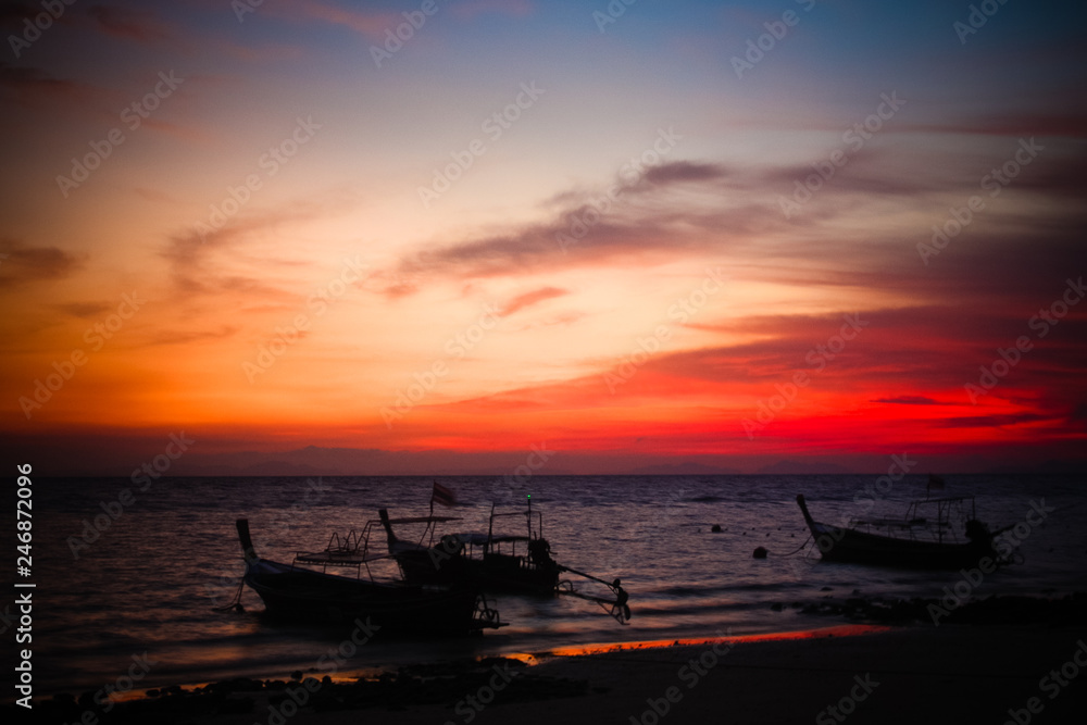 Sonnenaufgang in Thailand