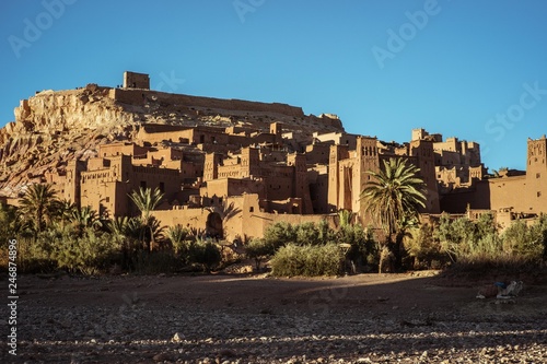 Obraz na płótnie Ait Ben Haddou Kasbah in central part of Morocco. w salonie