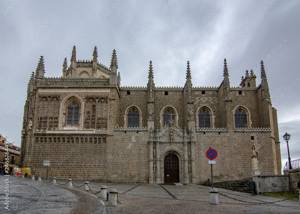 Monastery of San Juan de los Reyes, Toledo. Spain