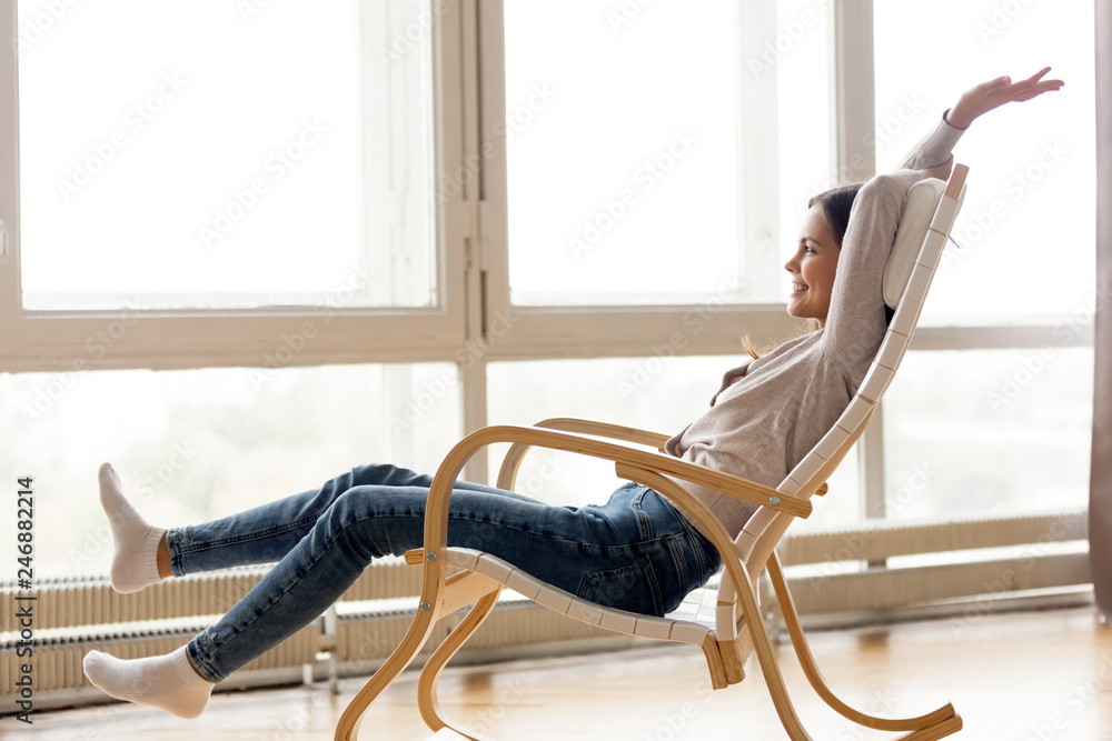 Girls top rocking chair